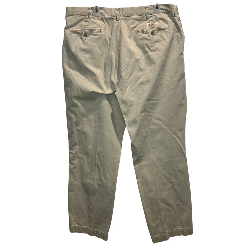 Polo Ralph Lauren Classic Chino Pants Beige Men's Size‎ 38 x 32 Cotton Casual